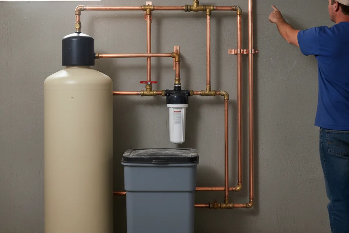 Whole-house water treatment system installed in Blue Mountain